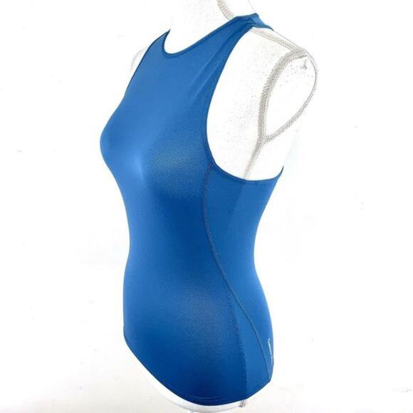 Outdoor Voices Mesh Racerback Tank Top Size XS‎ Workout Blue - Picture 2 of 5